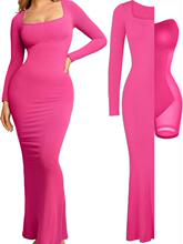 D 27857 Sexy Stretch Long Sleeve Bodycon Dress �Ը�ҹ�곤ȹ