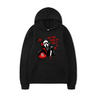 No You Hang Up Love Prints Halloween Amazon Independent Station Европейская и Американская свободная повседневная толстовка с капюшоном