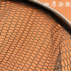 鋁合金大物抄網頭塗膠大物抄網青魚鱘魚大物抄網杆加固大物抄網頭