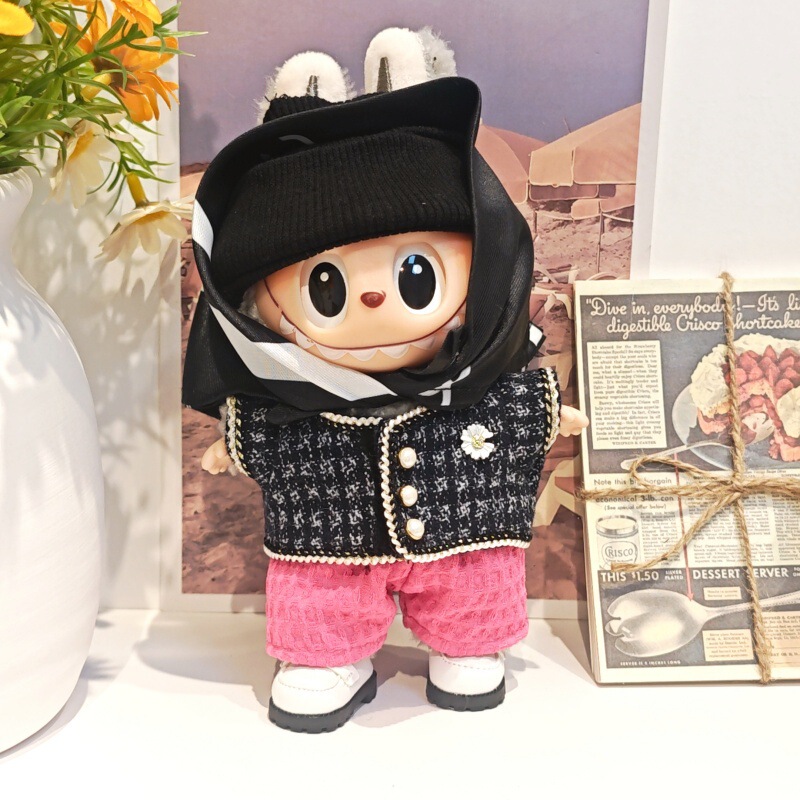 GD 同じスタイル クォンジロン ラブブ ラブブ ベビー服セット 第一世代、第二世代、第三世代 ペンダント ぬいぐるみ 人形服|undefined