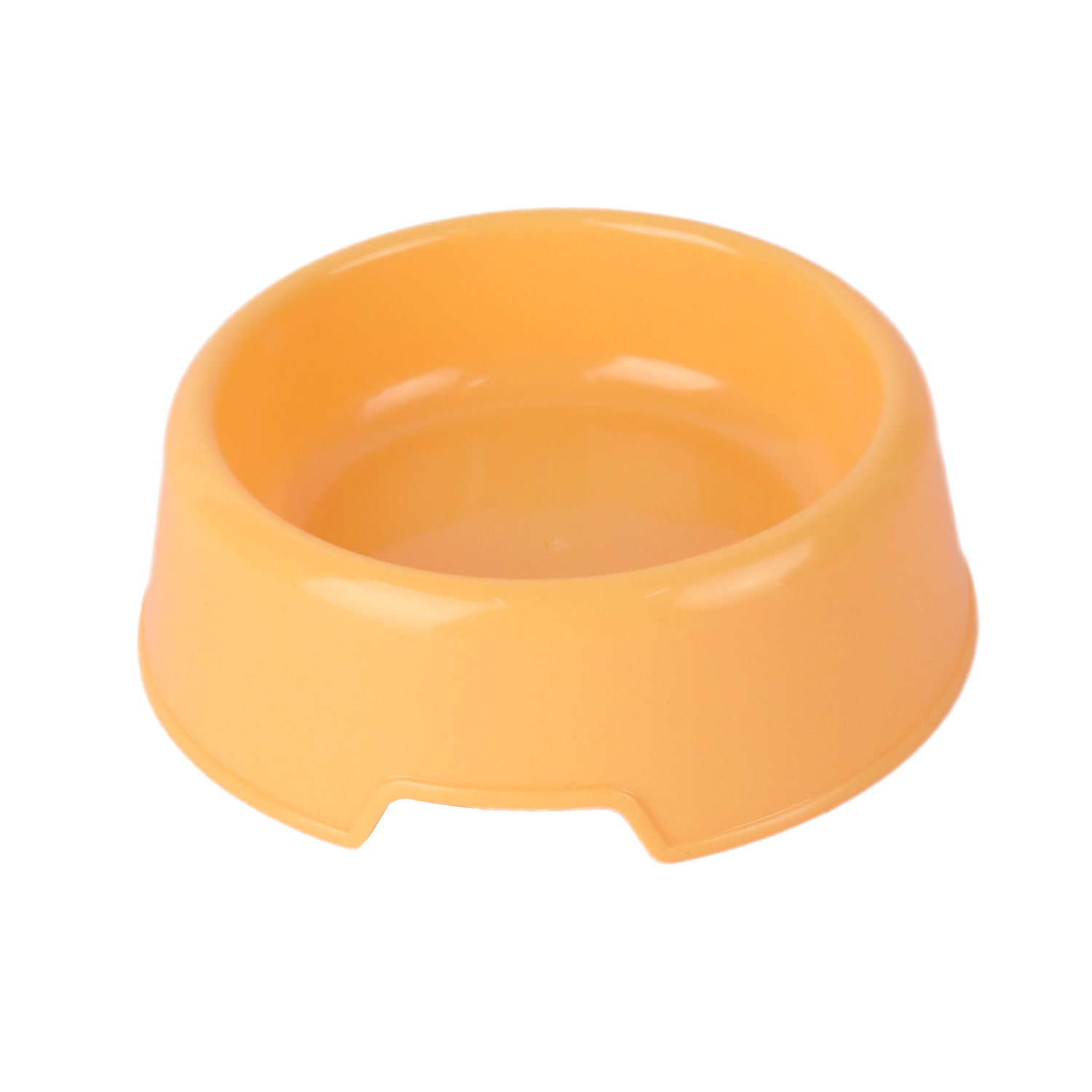 Portátil ligero alto pie plástico solo tazón al por mayor anti-knock Pet Bowl PET vajilla gato tazón de agua perro tazón