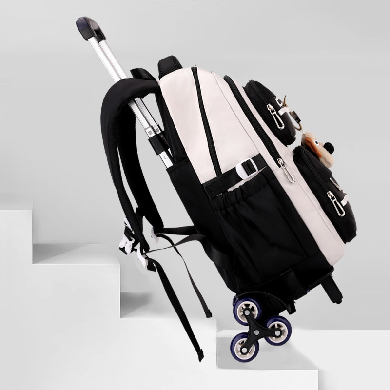 Natural Fish nueva moda, ligero, reducción de la carga, mochila escolar para estudiantes de secundaria, mochila escolar de gran capacidad para estudiantes de secundaria y preparatoria