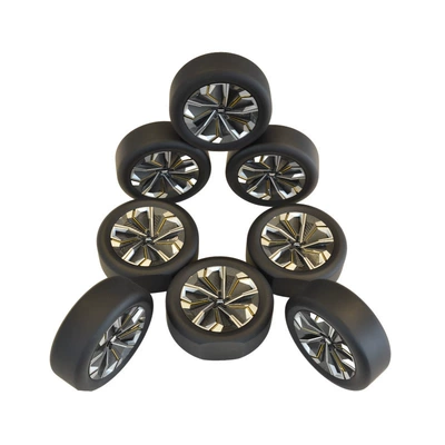 Cnc Processing Silicone Mold Reproduction, Small Batch Production Services, Custom Mold Prototyping, Plastic and Aluminum Alloy Prototype Models (Industrial molds) - silicone-compound-mold