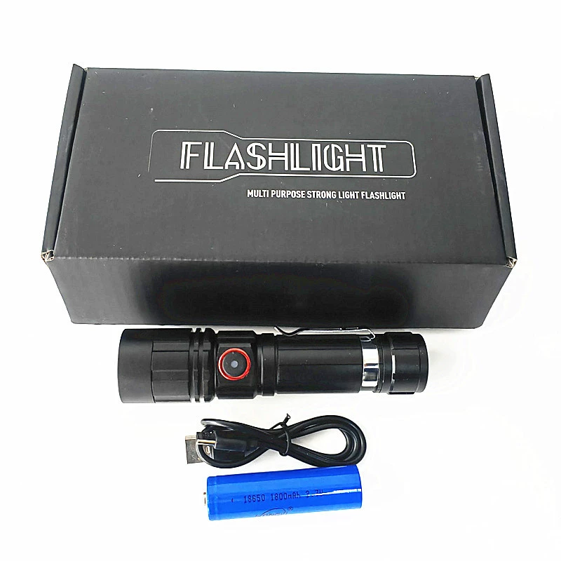 Оптовая продажа, уличный белый лазерный фонарик с шариками, дополнительное освещение, яркий фонарик из перезаряжаемого алюминиевого сплава TYPE-C