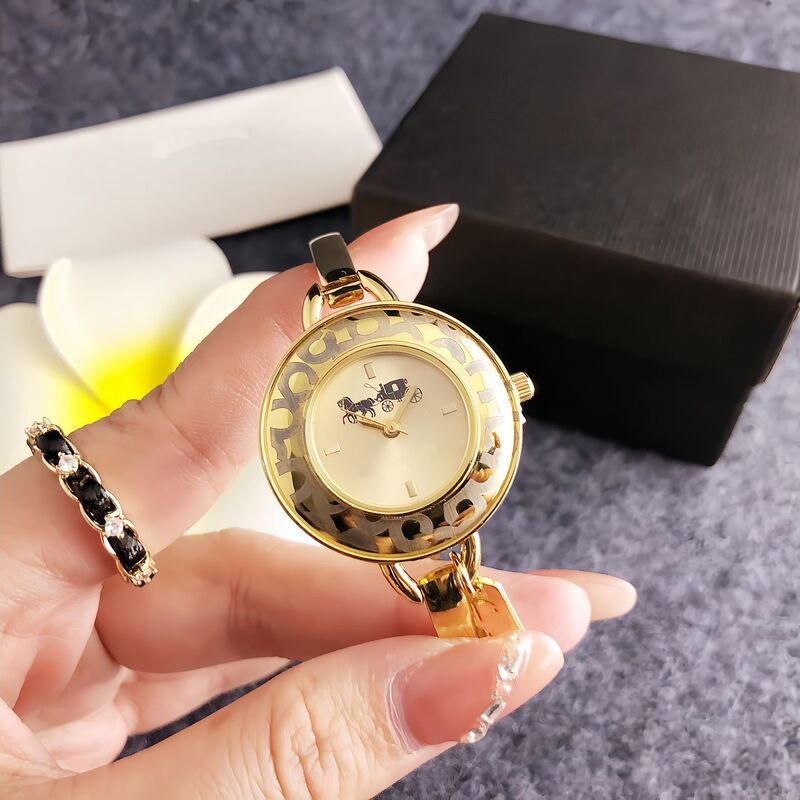 黄金色女士腕表手环表批发2025新款跨境电商热销金色奢华手镯表|undefined