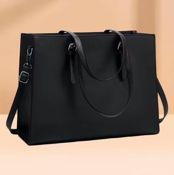 Pu Leather Laptop Bag Tablet Large Capacity Laptop Bag Diagonal Shoulder Computer Storage Bag Wholesale