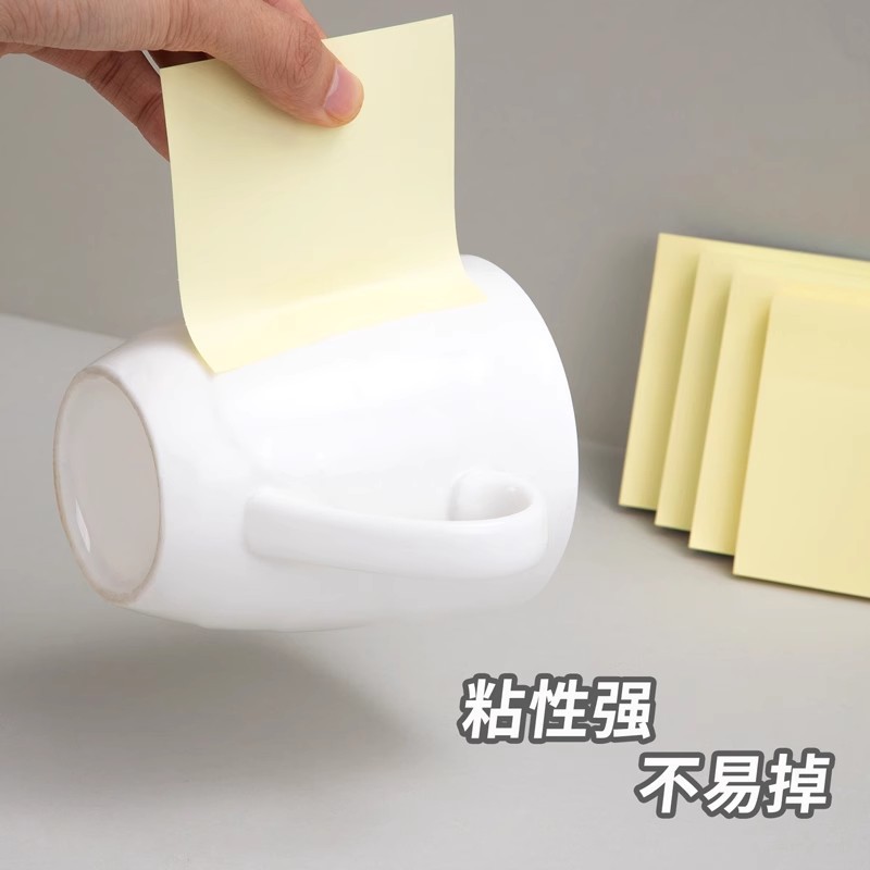 Delikie Post-it - Notas coloridas pequeñas pegatinas de notas desgarrables libreto de papel de notas de oficina comercial multiespecificación