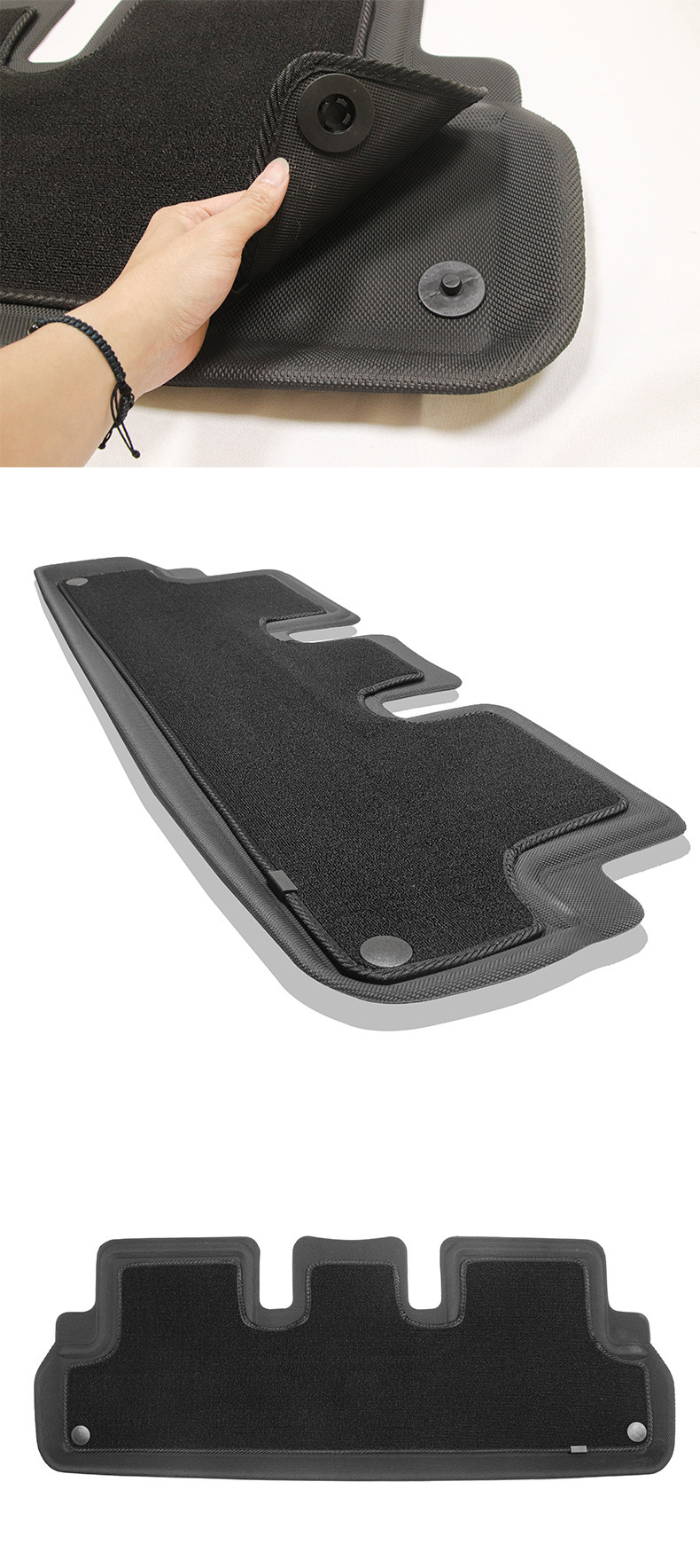 Suitable for Bmw I4 Right-Hand Drive Floor Mats Xpe Fixed All-Weather Carpet 2022-2025 Model M50