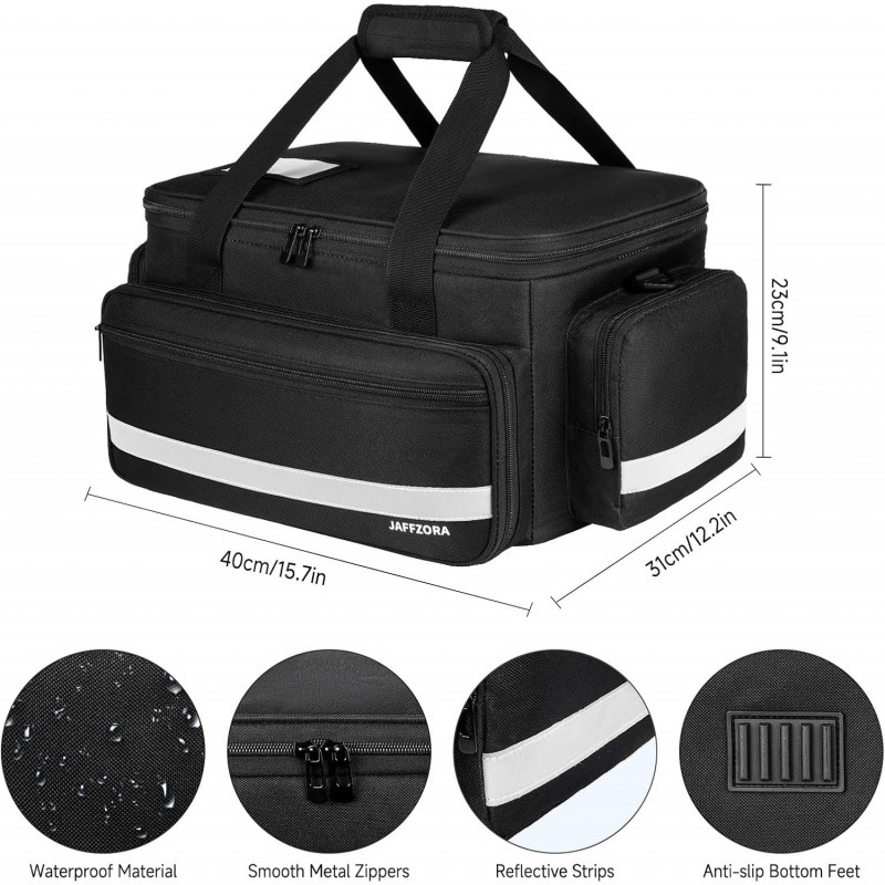 Medical Equipment Bag Emergency Rescue Bag Portable Shoulder Visit First Aid Bag Large Family Health Nurse Bag