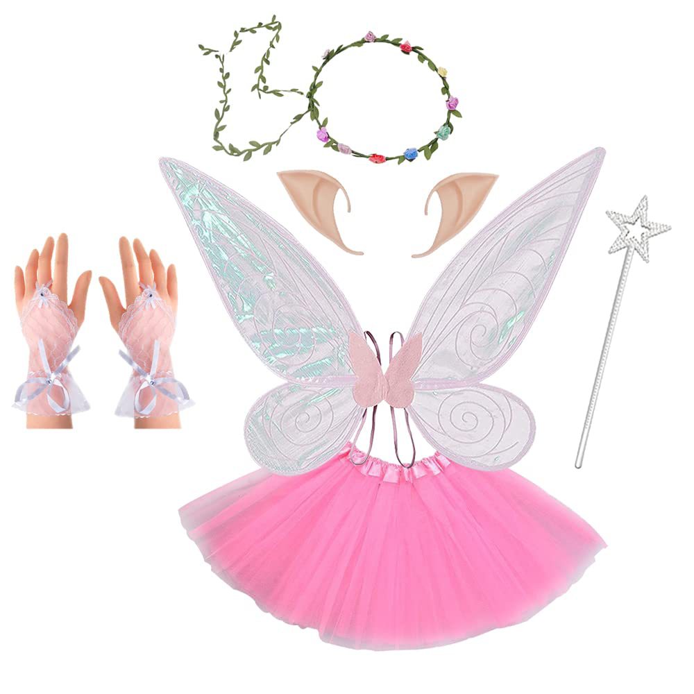 Alas de mariposa elfo transfronterizo plegable colorido alas de Ángel grandes niños adultos accesorios de rendimiento del Festival