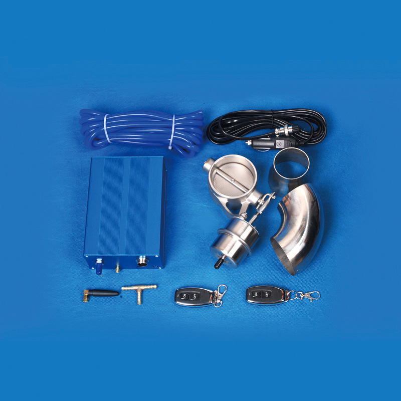 Fabricante de válvulas de escape de acero inoxidable con control remoto para modificación de sonido de coche, potenciador de sonido, escape lateral transfronterizo