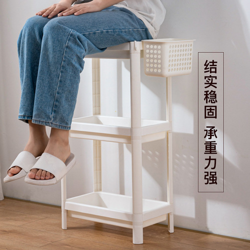 Xingyou bathroom rack floor-standing bathroom shelf basin storage rack bathroom toilet corner storage basket