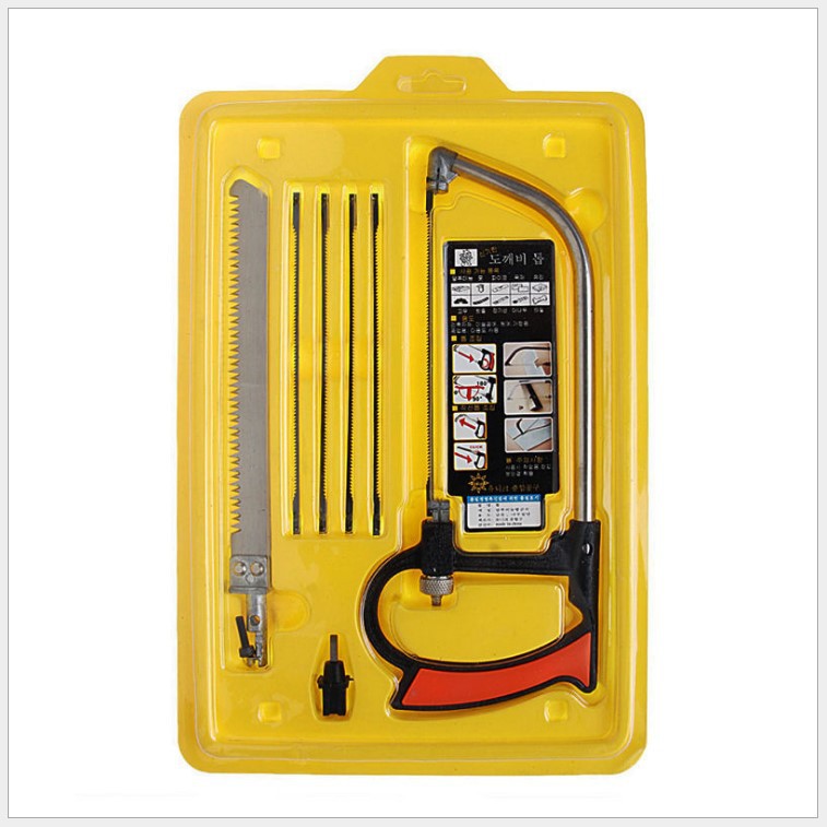 7 piezas mini sierra multifuncional coreana diablo sierra mini sierra manual herramientas de hardware