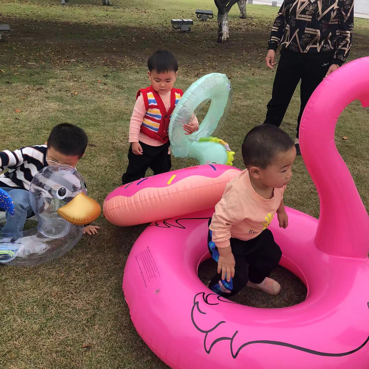 120火烈鸟游泳圈