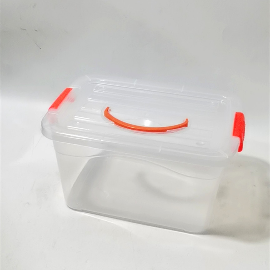 Small and Medium Size Transparent Plastic Storage Box Plastic Storage Box Household Daily Goods Transparent Medicine Box