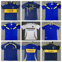 2025-26 Boca Juniors Thai Version Soccer Jersey - Merentiel, Zeballos, Blanco, Veron