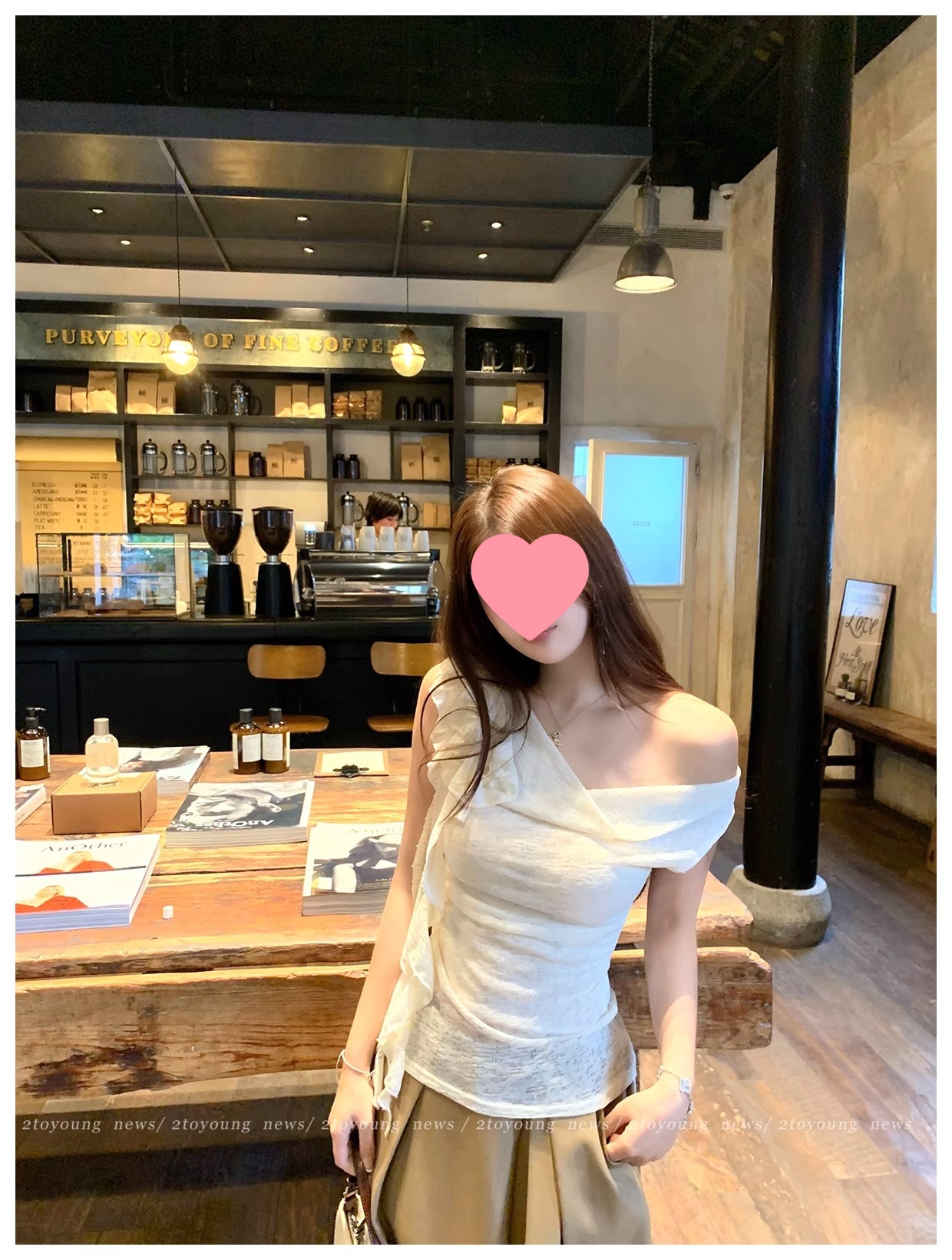 Asymmetric Ruffled Slim Tank Top
