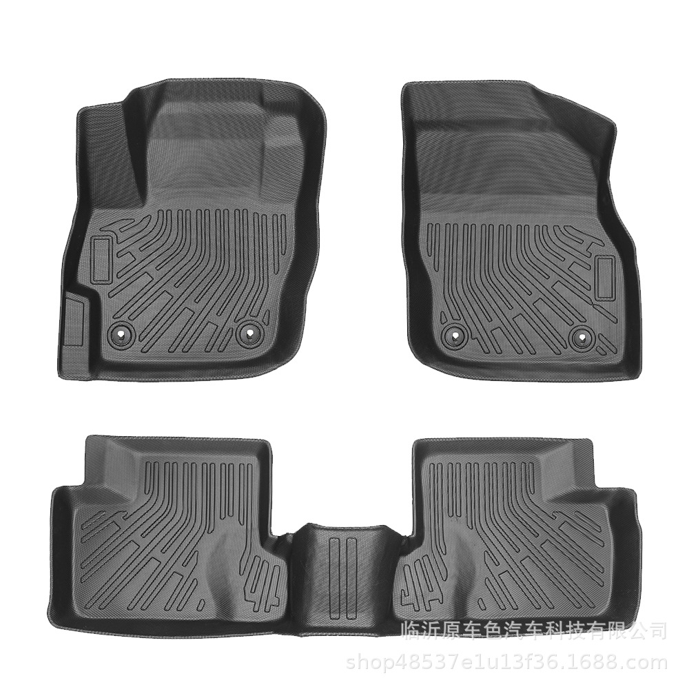 Es adecuado para Mazda 3 Hatchback 2010 - 2013 3D TPE cojín para todos los tiempos