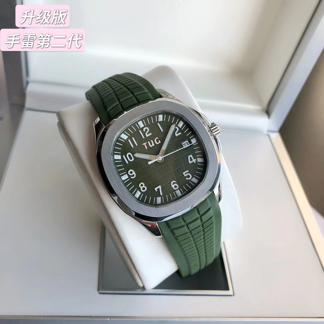 代発全自動機械男性腕時計オウムの手雷シリーズ夜光防水ビジネス腕時計をサポートします。