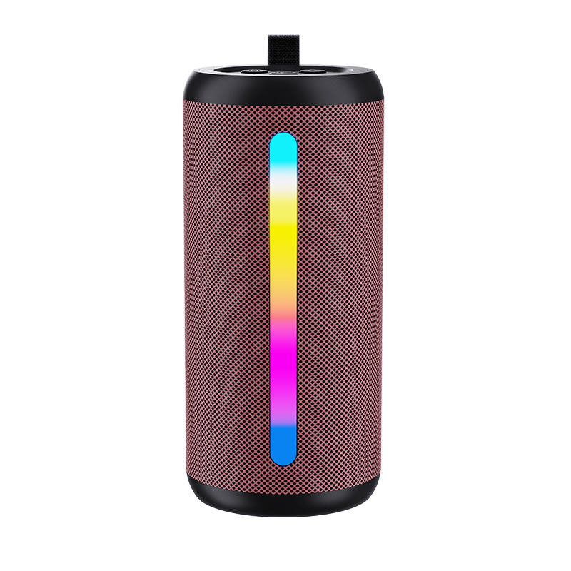 新型無線bluetoothスピーカー屋外防水携帯型超重サブウーファRGBランプ付き円柱音響カスタム|undefined