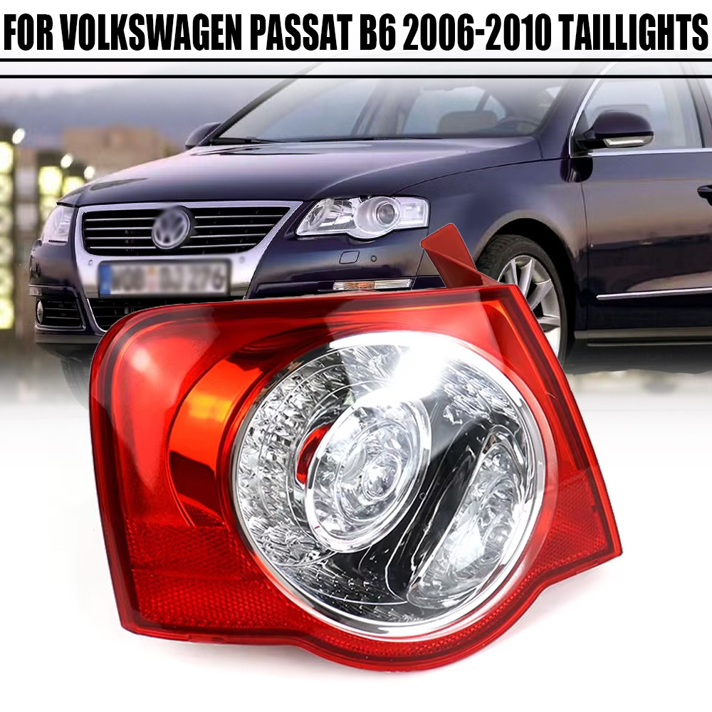 Suitable for Volkswagen Passat B6 06-10 model rear tail light semi-assembly, brake light, reverse light, turn signal light