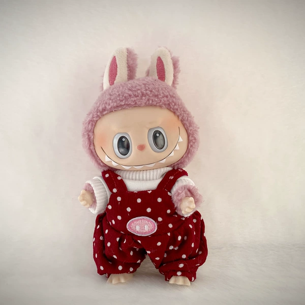 Cartoon red overall