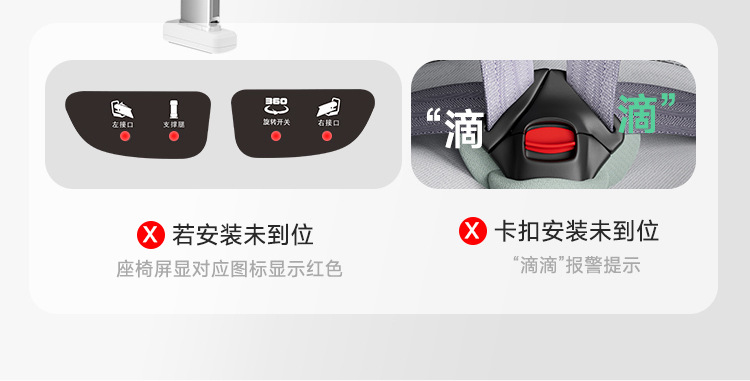 [Brand Source] Leti Baby Smart Ventilation and Heating Child Safety Seat Car 0-12 Years Old Space Capsule