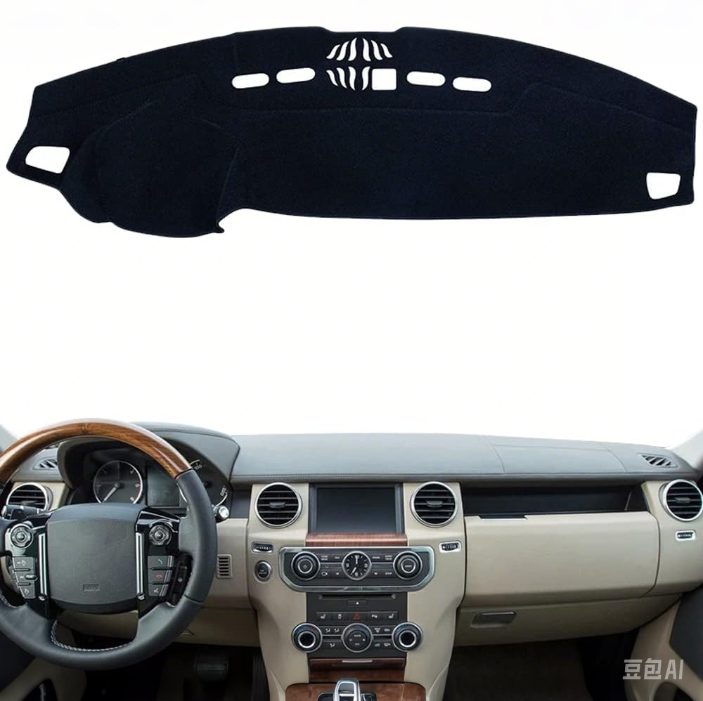 Flannel Dashboard Cover Dash Mat for Land Rover Discovery Freelander Lr3 Lr4 2005-2016