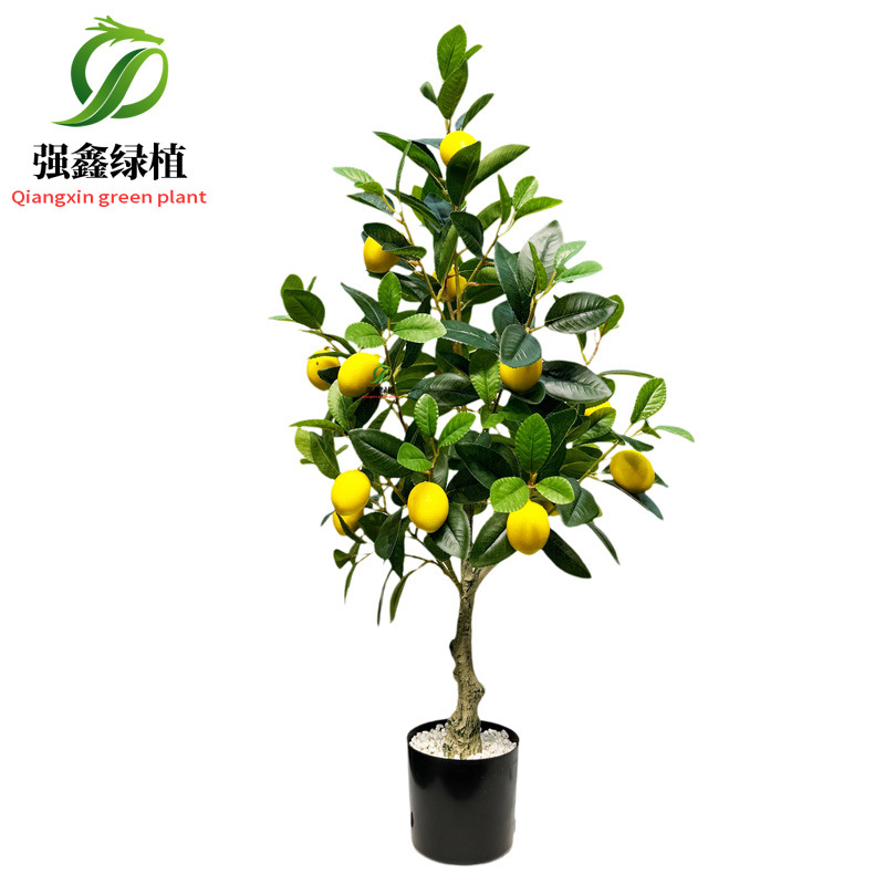 Planta de simulación de interior eucalipto árbol falso bonsai sala de estar decoración del suelo hoja de dinero falsa planta verde adorno en maceta image 40