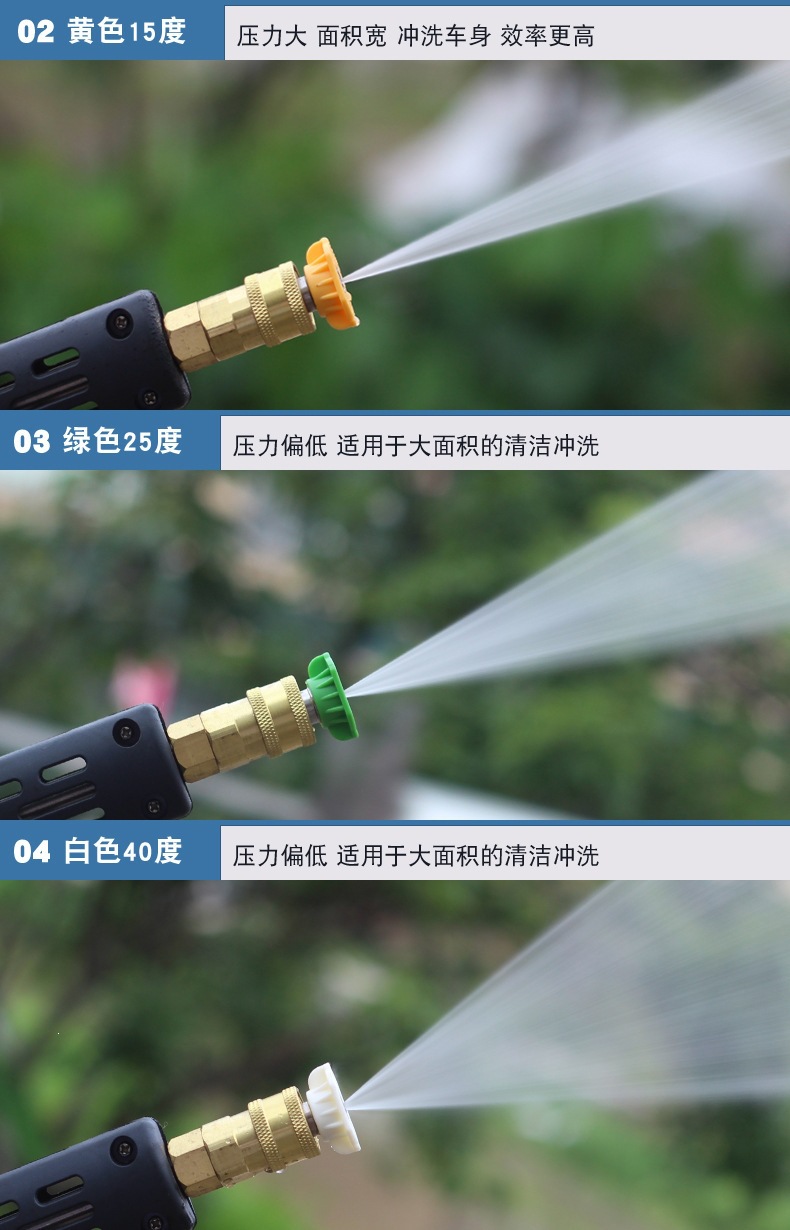 Ceramic valve pressure-resistant 250kg ultra-high pressure washer water gun, automatic shut-off when the gun is released, special water gun for car wash machines