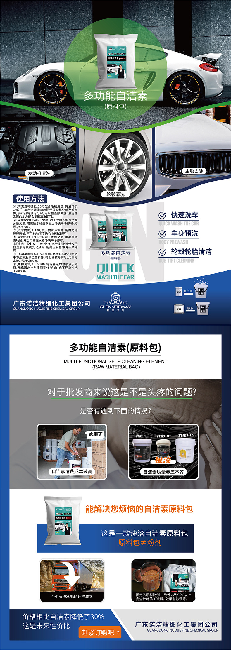 自洁素传单