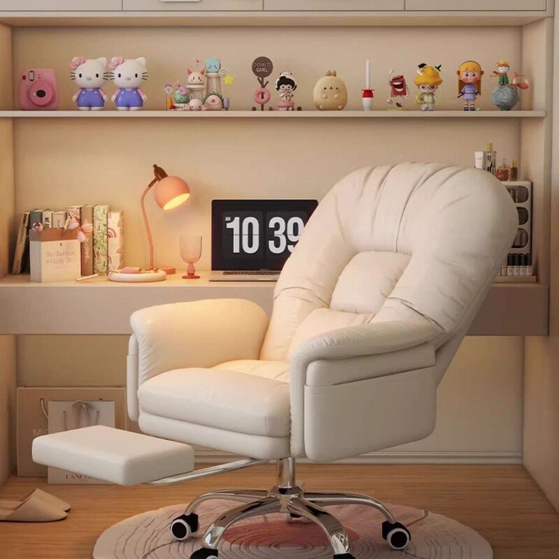 Computer Chair Lazy Sofa Chair Home Sedentary Comfortable Chair Sitting Reclining Bedroom Study Desk Chair Office Chair