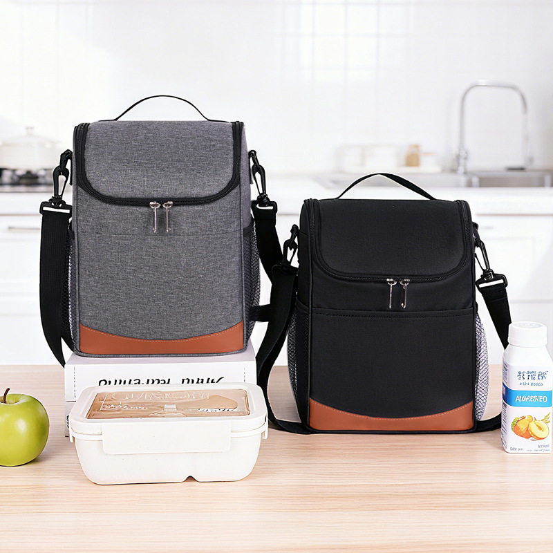 Nueva bolsa de picnic de tela de Oxford bolsa de hielo al aire libre bolsa de aislamiento para viajar al trabajo bolsa de comida impermeable explosión catiónica