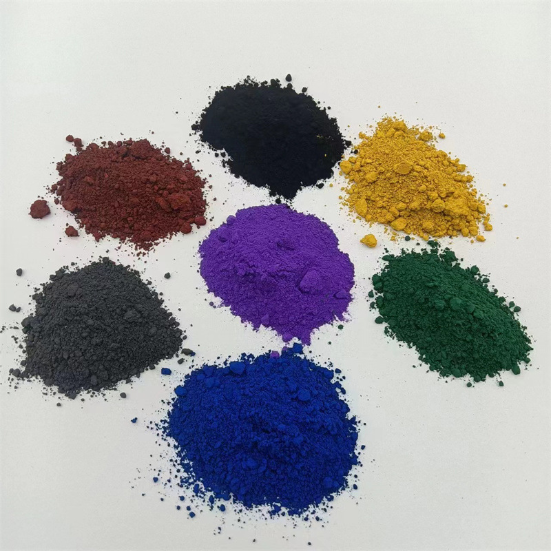 现货供应氧化铁  混凝土彩砖地坪路面  外墙涂料油漆用氧化铁颜料