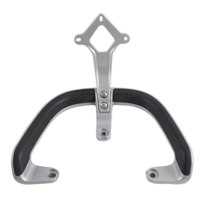 box, and cargo rack, Electric car rear backrest - silver-white-tail-wing-small-bracket-1956-silver-white-default-item