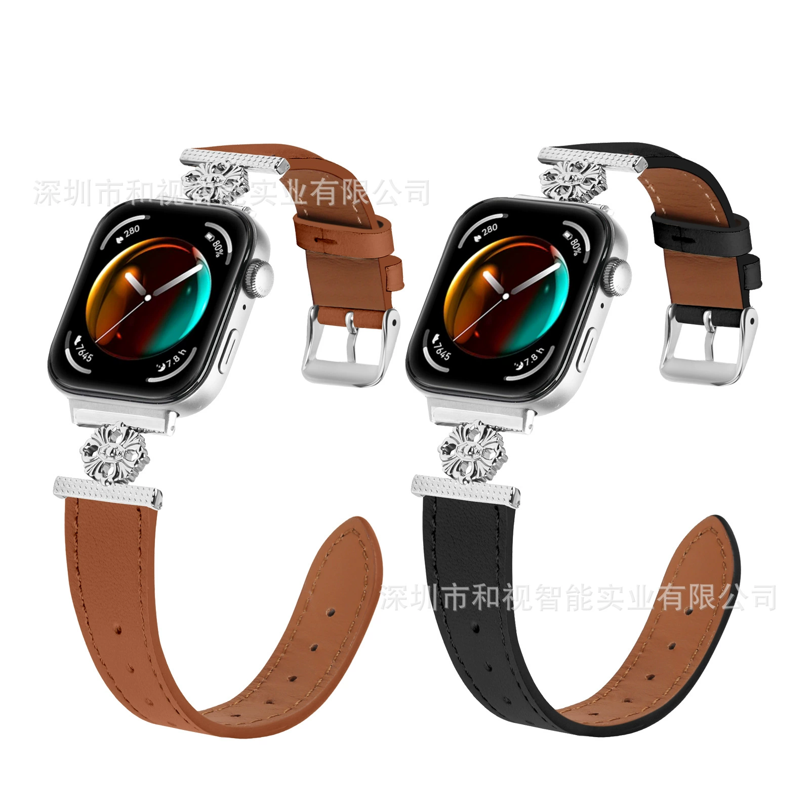 Huawei, watch strap, belt, genuine leather