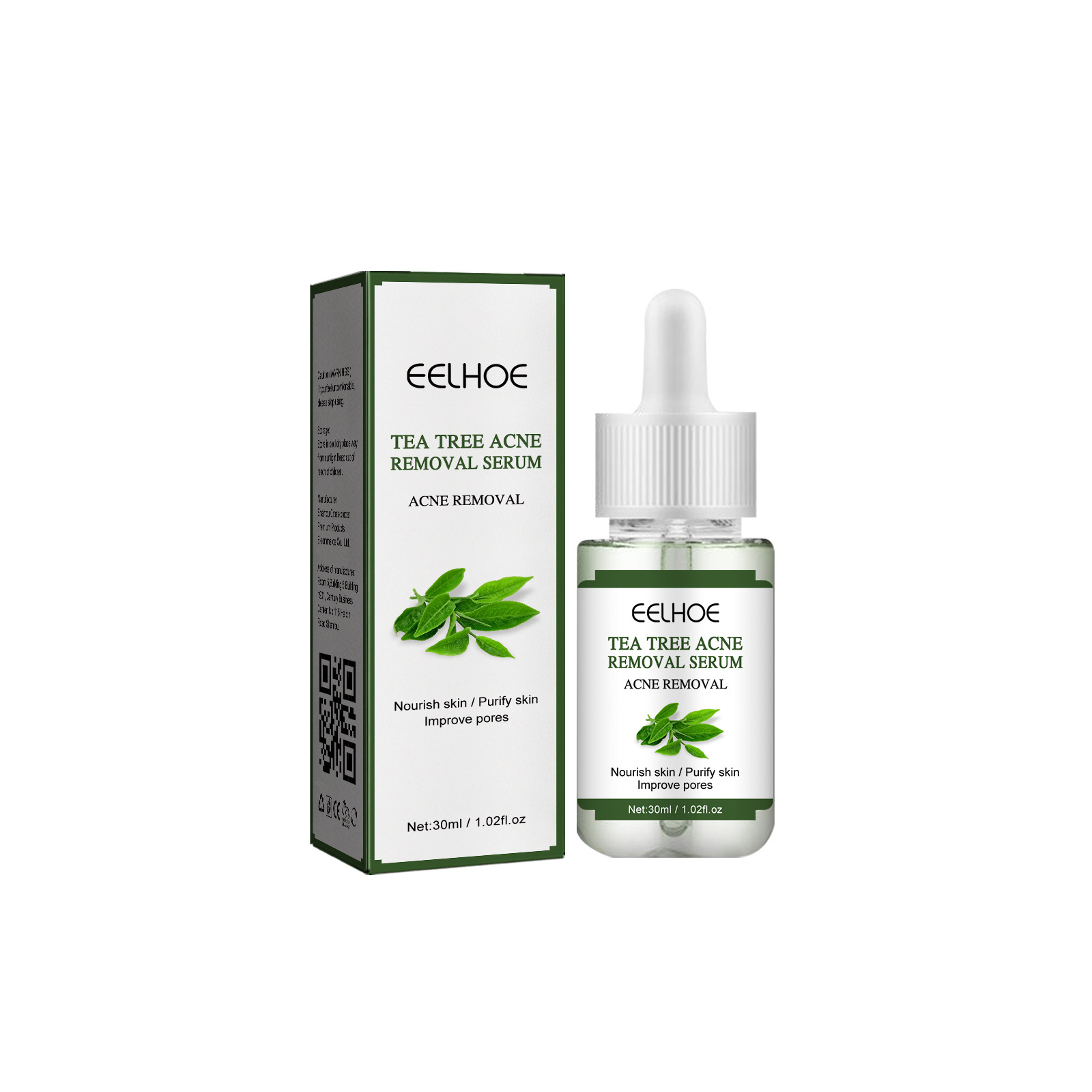 EELHOE Tea Tree Repair Lightens Marks, Cleans Acne, Removes Acne and Repairs Skin essence_voghion.com