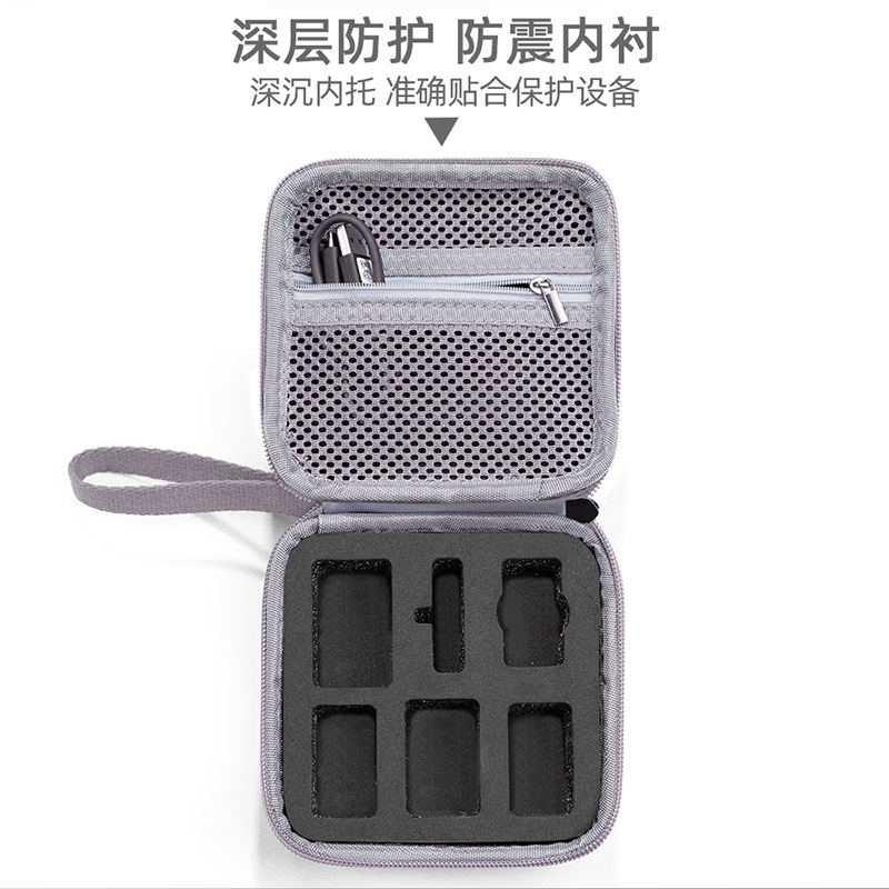 Adecuado para la bolsa de almacenamiento DJI action 2 ACTION 2 embrague caja de protección impermeable portátil