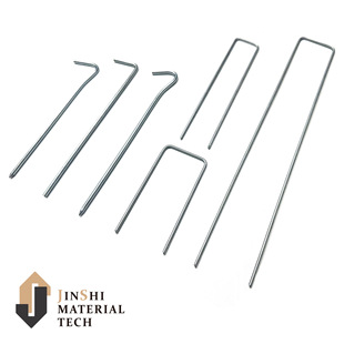 Hot-Dip Galvanized Ground Nails, Garden Ground Nails, U-Shaped Ground Nails, Turf Nails, Weed-Proof Cloth Nails, Mulch Film Nails, Tent Nails