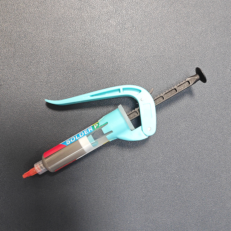 针管锡膏挤出器 手动按压锡膏工具