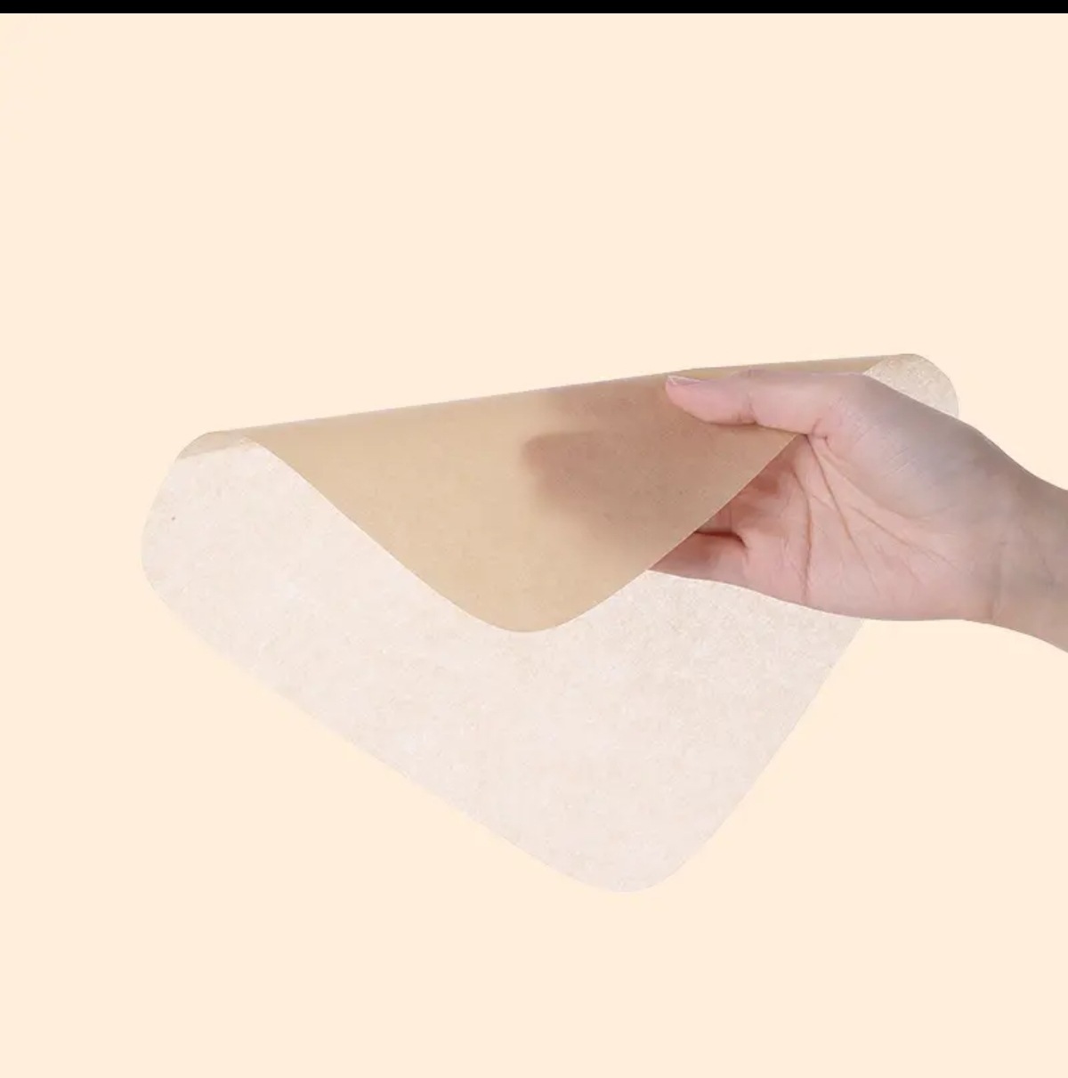 Directo de fábrica freidora aire especial almohadilla de papel cuadrado redondo hogar hornear alta temperatura resistente aceite de silicona de doble cara grado alimenticio