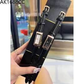 小金表女批发Y圣S罗女表杨树林L兰蓝宝石鳄鱼皮石英中古系列腕表