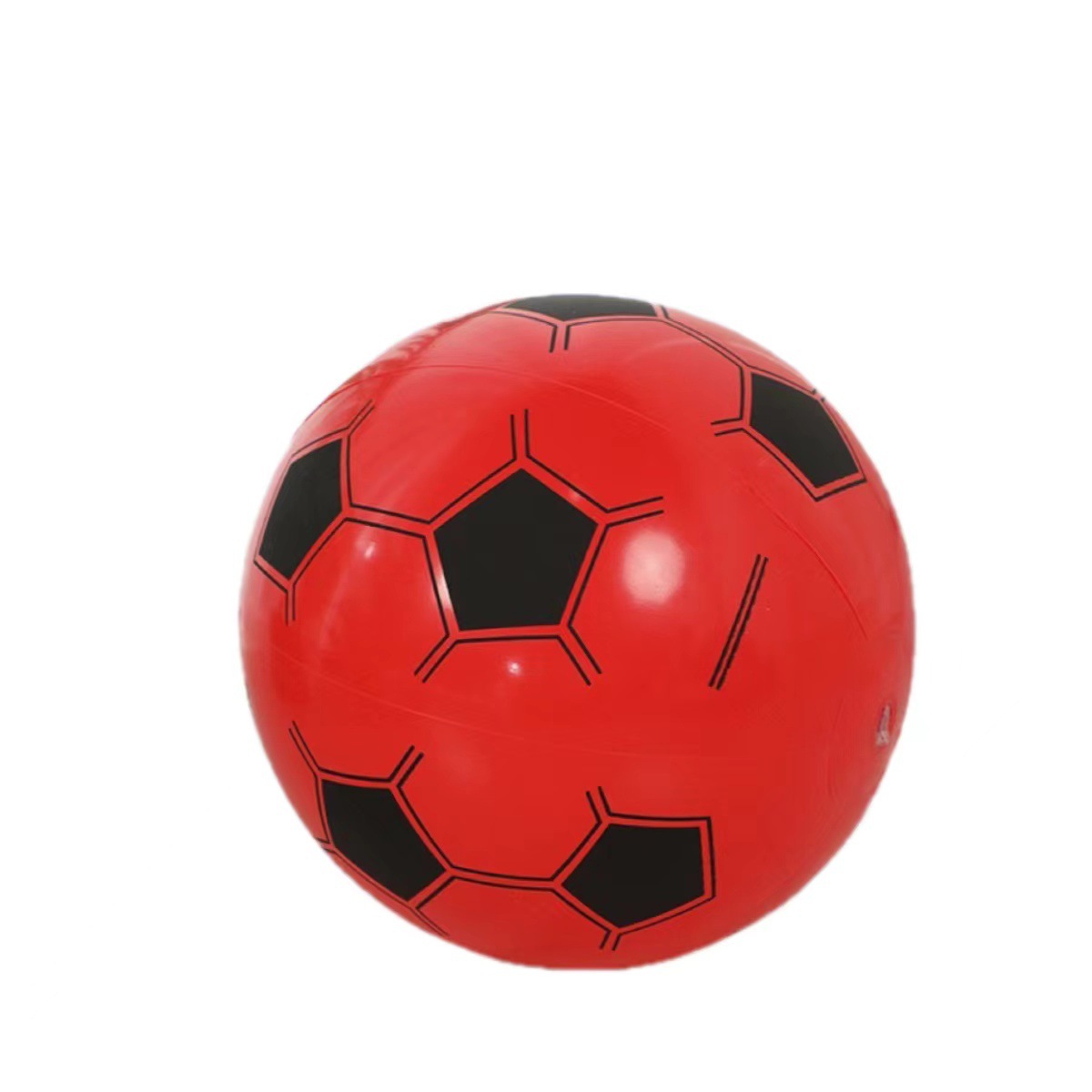 16inch 축구 빨간색과 검정색