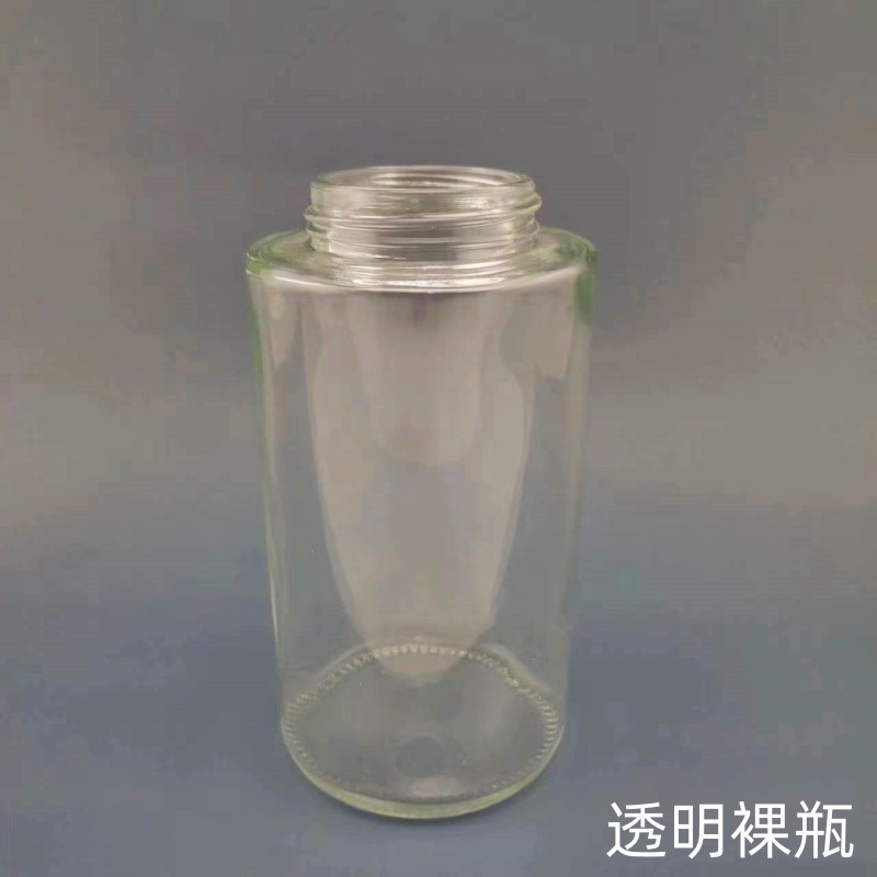 Lavador de manos marrón Botella espumante Champú Gel de ducha Botella de dispensador de jabón 304 Mousse de acero inoxidable Presión