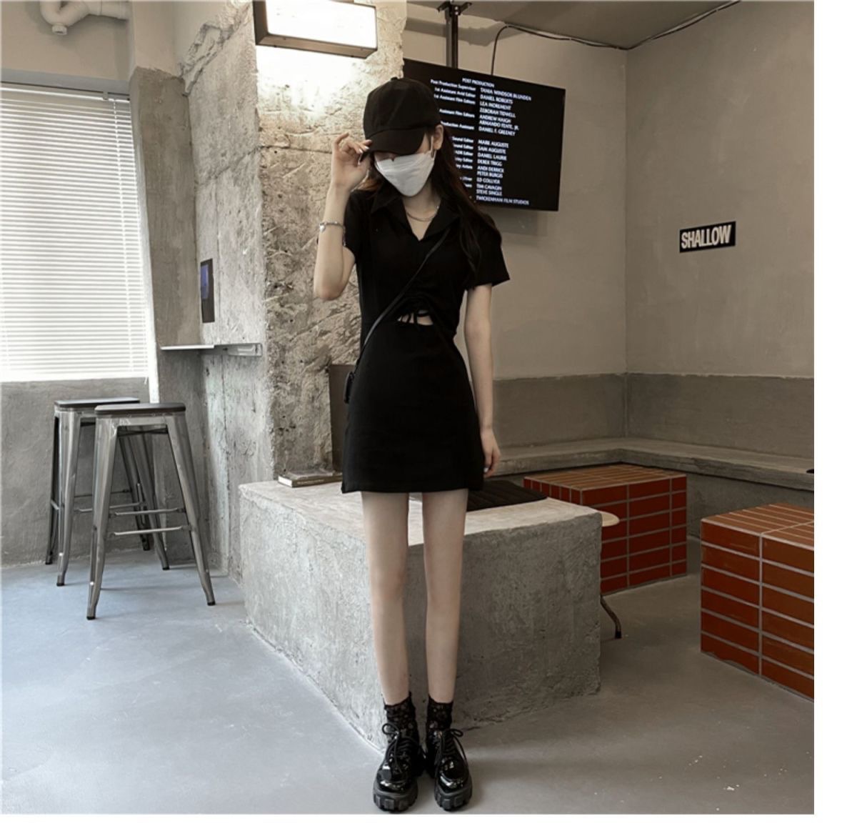Summer fashionable mini-skirt for students