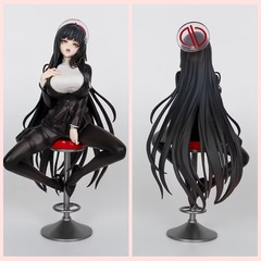 游戏周边 OL 常服 调月莉音 二次元美少女 机箱模型摆件 盒装手办
