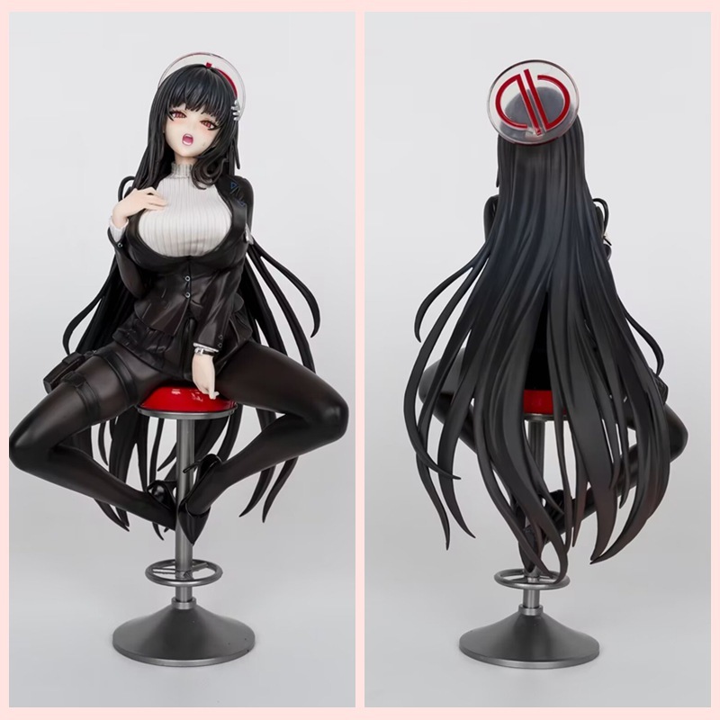 游戏周边 OL 常服 调月莉音 二次元美少女 机箱模型摆件 盒装手办|undefined