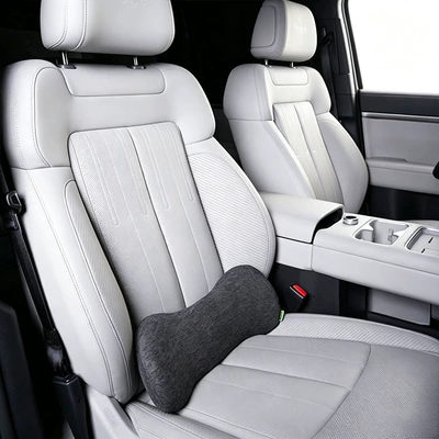 cars, seat cushion, car neck – Headrest - business-black-lumbar-support-350g