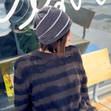 韩国代购冷帽女秋冬慵懒风堆堆帽保暖针织帽秋季帽子高级感大头围