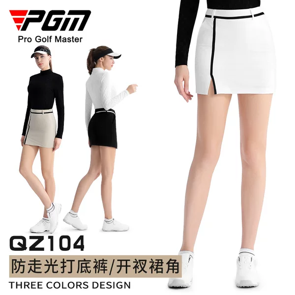 Pgm Golf Clothing Women's Skirt Top Hip-Covering Short Skirt Sports A-Line Sports Skirt to Prevent Exposure